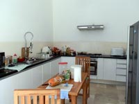 bali strand villa cymopoleia kueche
