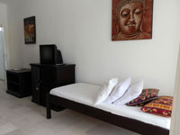 bali strand villa gästehaus einzelbetten